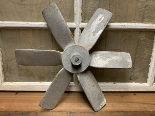 Vintage Windmill Fan Blade Old Farm House Mill Decor Cast Aluminum Repurpose
