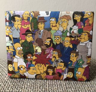 Mighty Wallet The Simpsons Tyvek Paper Wallet With Plenty Of Storage Pockets