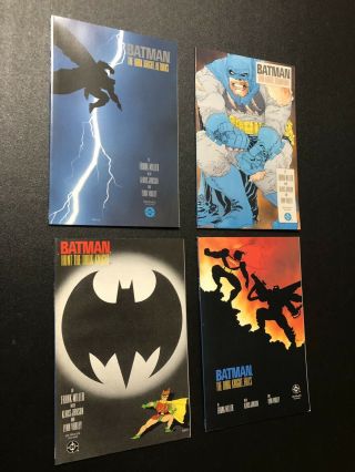 Batman The Dark Knight Returns - Frank Miller Full Run / Set: Books 1,  2,  3 & 4