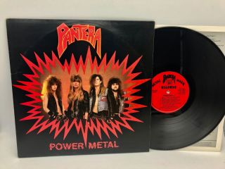 Pantera - Power Metal Rare 1st Lp Dimebag Darrell Mmr - 1988 Metal Magic 1988 Nm