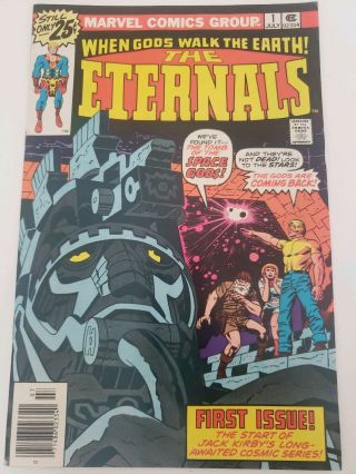 The Eternals 1 1st Jack Kirby First Issue Marvel Vintage Comic Book