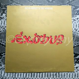 Bob Marley & The Wailers Exodus 1st Press Uk Vinyl Lp Embossed Cover