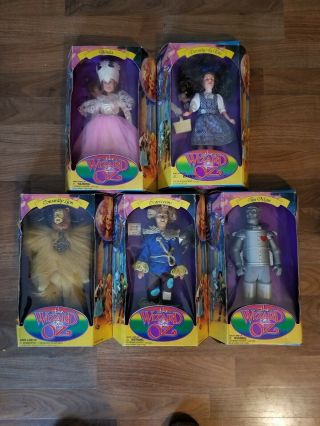 5 Vintage 1988 The Wizard Of Oz Dolls Rare In Boxes