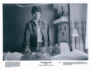 Rob Lowe & Patrick Swayze Youngblood Unsigned Glossy 8x10 Movie Promo Photo (a)