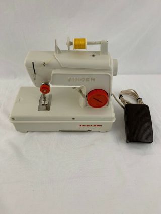 Vintage Singer Junior Miss Sewing Machine W/ Pedal (model: 67 - B - 24)