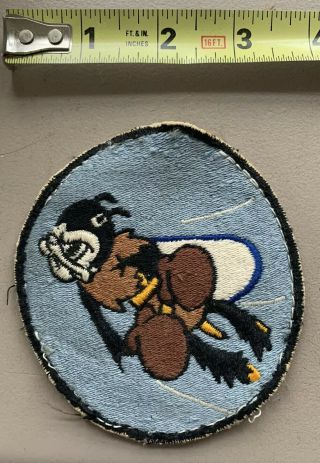 Vintage Air Force Military USAF 22nd Tactical Fighter Squadron Patch 2