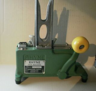 Vintage Rhyne Floral Supply Pick Machine Flower Stemming Tool.  W/picks,  Pins