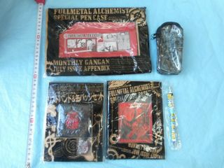 Japan Anime Manga Fullmetal Alchemist Goods Set (y1 275
