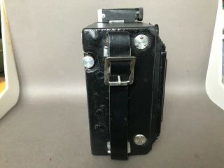 Vintage Graflex Speed Graphic 4x5 Camera with Graphex Optar f/4.  7 135mm lens 3