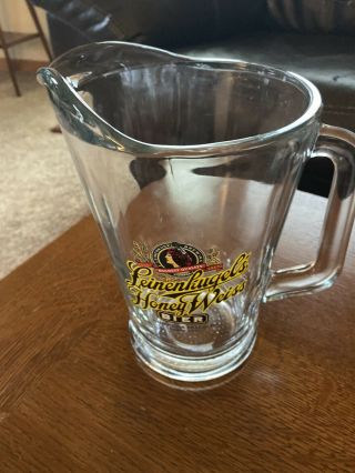 Leinenkugel’s Honey Weiss Bier Tavern Pitcher Bar Beer Glass