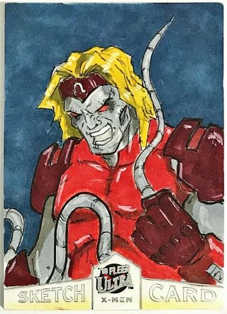 2018 Fleer Ultra X - Men Omega Red Sketch Card 
