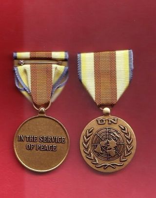 Un United Nations Medal For Yemen Unyom Observation Mission