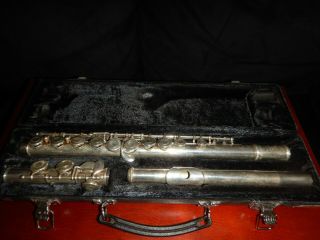 Vintage Japan Yamaha Flute Yfl225s Nippon Gakki Co W Hard Case