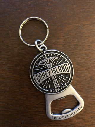 Coney Island Brewing Co Key Chain Bottle Opener Brewery