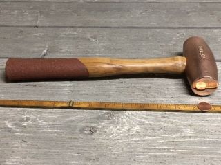 Vintage 3 Pound Eureka Polished Copper Double Faced Hammer