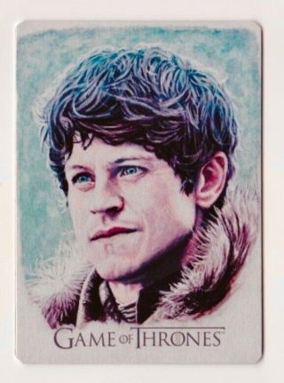 Game Of Thrones Inflexions Artifex Metal /25 Ramsay Bolton 2019 Rittenhouse Art
