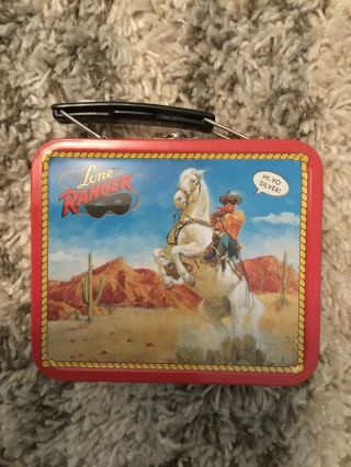 The Lone Ranger Collector Fossil Watch Set W/coa 1994 Complete Ltd Ed Lunchbox