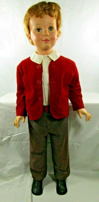 Vintage Ideal Peter Playpal Doll Just Gorgeous Marked Needs Head Legs Re - Strung