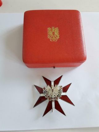 Austria Austrian Medal Order Honour For Merit Of The Republic Of Austria,  Box