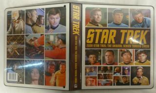 Star Trek Tos 40th Anniversary 2009 Base Set Portraits Tributes The Cage,  Binder