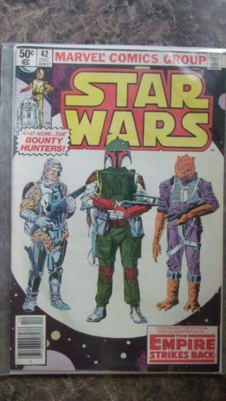 Star Wars 42 1st Appearance Of Boba Fett,  Grade 9.  2 (dec 1980,  Marvel)