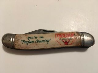 Breed Trojan Seed Folding Pocket Knife Vintage