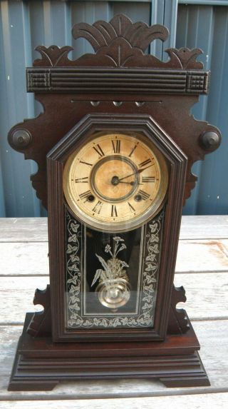 Antique Ansonia Clock Manufactured By The Ansonia Clock Co.  York,  Usa