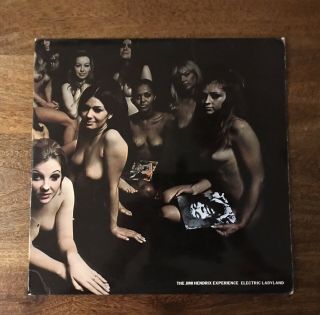 The Jimi Hendrix Experience - Electric Ladyland 2lp Vinyl 1968 Track Record Labe