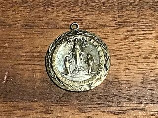 Vintage Ww Ii Medal Mary Our Mother Protect Our Boys/st Christopher