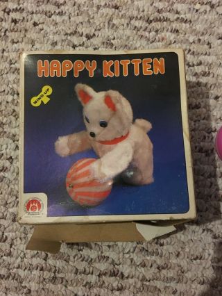Jamina Vintage Happy Kitten Wind Up Toy 60 