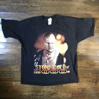 Vintage Wwf Wwe 2000 Stone Cold Steve Austin 3:16 Wrestling T - Shirt Large