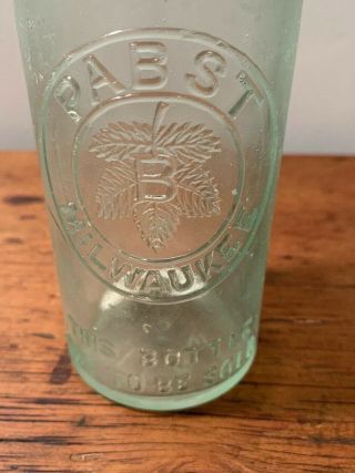Vintage Pabst Blue Ribbon Beer Bottle Milwaukee 2