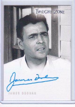 Twilight Zone Series 4 Autograph Card James Doohan As Father