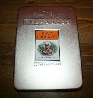Disney - Walt Disney Treasure Dvd - Davy Ctockett The Complete Television Series