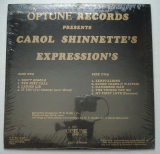 Private Modern Soul Funk Boogie CAROL SHINNETTE Expressions Of LP Hear 2