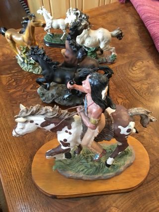Six Horse Figurines Old West Visions Limited Edition - Cornerstone Creations 2