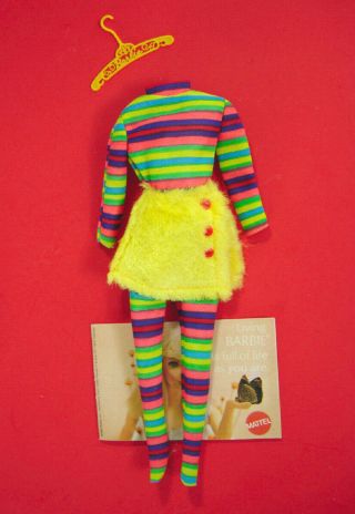 Vintage 1971 Barbie 3422 The Color Kick - Complete - 3 Day ( (no Doll))