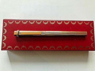 Cartier Ballpoint Pen With A Vintage Box