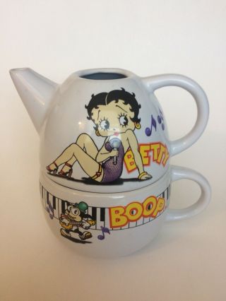 Betty Boop Vintage 1998 Tea Cup Set Westwood International