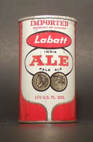 Final Week Labatt Ale Straight Steel Tab Top Beer Can - Canada