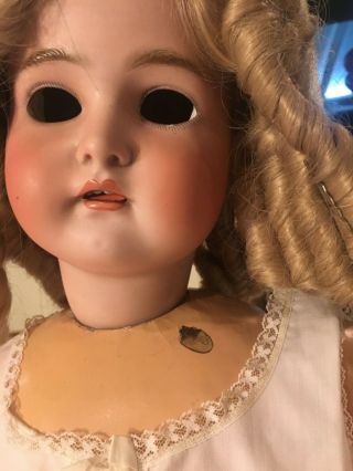 Antique extra large rare simon and Hal if porcelain doll 2