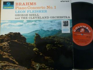 Leon Fleisher - Szell / Brahms Concerto No 1 / Columbia Sax 2526 S/c