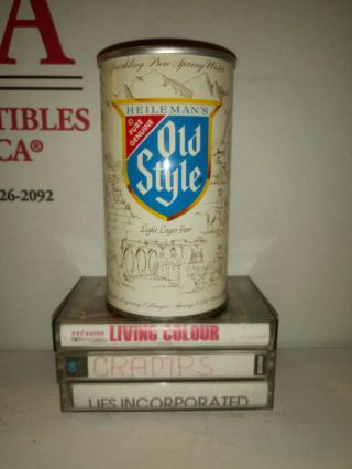 Old Style Zip Tab Beer Can G Heileman Brewing Co.  Lacrosse,  Wi