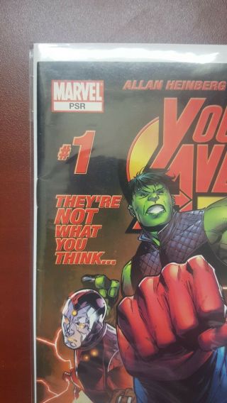 Young Avengers Numbers 1,  2,  3,  4,  & 9 2005 Kate Bishop 1st app and cover 3