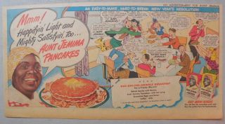 Aunt Jemima Pancakes Ad: Happifyin 
