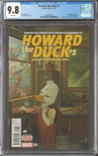 Howard The Duck 1 (marvel) Cgc 9.  8 1st Print