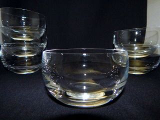 Moser Vintage Crystal Glassware Set Of 6