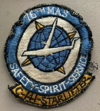 Vintage Military Air Force Usaf 76th Mas Airlift Squadron Patch
