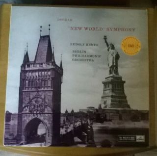 Asd 380 Lp - Ed1 Dvorak - Rudolf Kempe Berlin Po - World Symphony - C/g Label