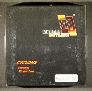 Master Cutlery Cyclone Knife - In The Box